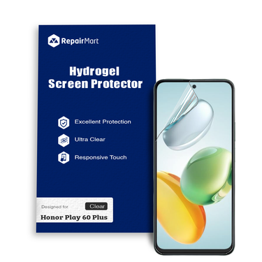 Honor Play 60 Plus Compatible Premium Hydrogel Screen Protector With Full Coverage Ultra HD